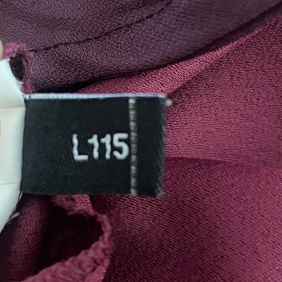 KATE SPADE Ruffle Fit And Flare Dress In Deep Cherry size 8 - Picture 9 of 11